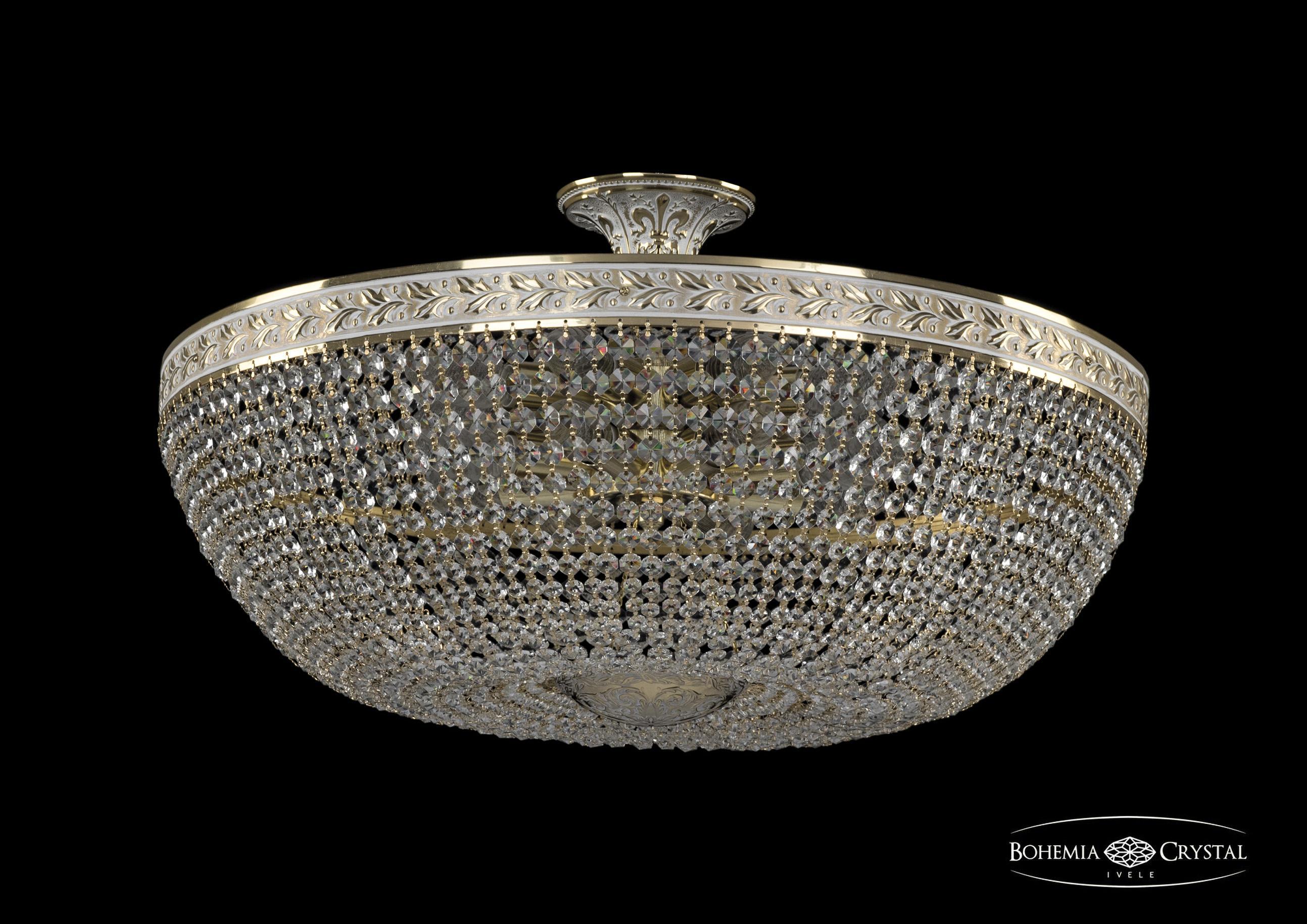 

Люстра на штанге Bohemia Ivele Crystal 19051/60IV GW