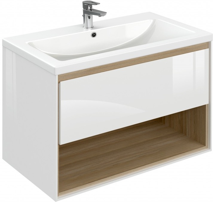 

Тумба под умывальник Cersanit Louna 80 [SP-SZ-LOU-CO80/Wh], Тумба Cersanit Louna 80 (SP-SZ-LOU-CO80/Wh)