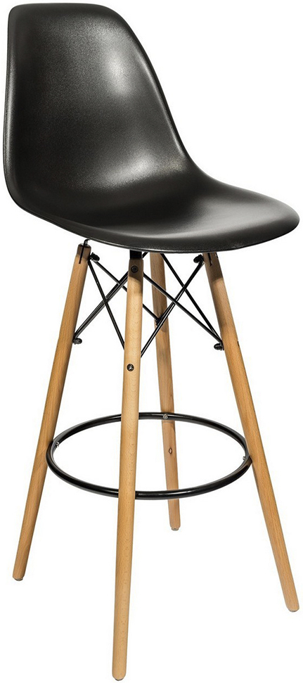 

Стул барный Stool Group Eames DSW черный [8056H BLACK SEAT DUAL], Барный стул Stool Group Eames DSW 8056H BLACK SEAT DUAL черный