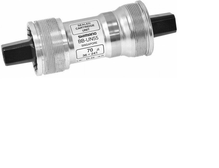 

Трансмиссия для велосипеда Shimano Каретка UN55 70/115 мм, Каретка UN55 70/115 мм
