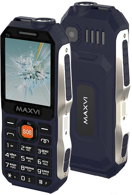 

Мобильный телефон Maxvi T1 Blue, T1
