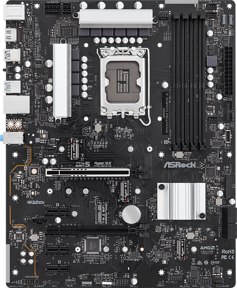 

Материнская плата ASRock Z690 Phantom Gaming 4, ASRock Z690 PHANTOM GAMING 4