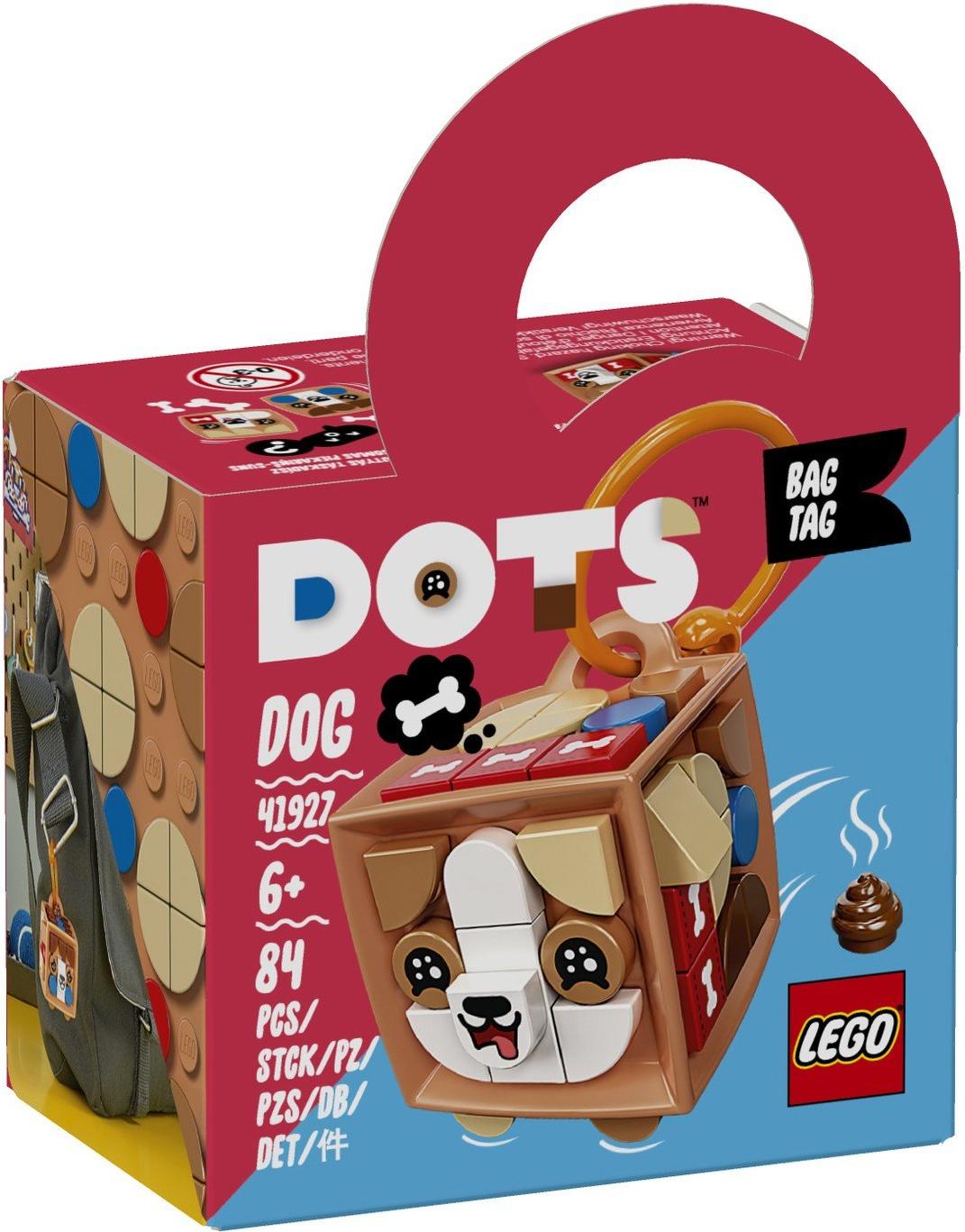 

Конструктор LEGO Dots Брелок Щенок [41927], Dots Брелок Щенок