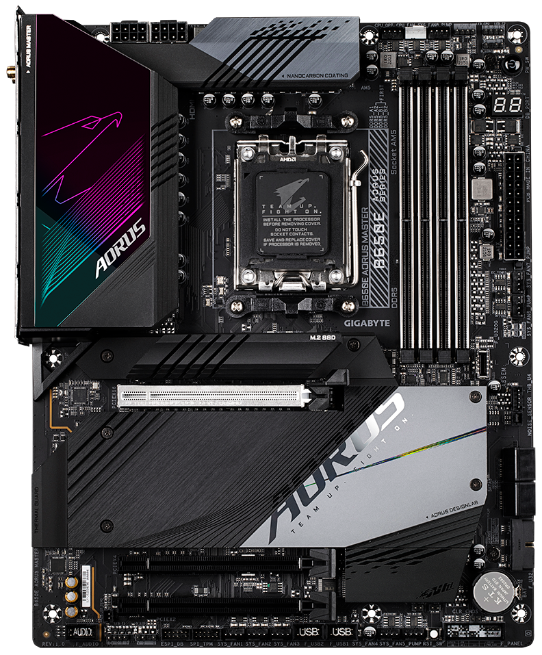

Материнская плата GigaByte B650E Aorus Master (rev. 1.0), Материнская плата GigaByte B650E AORUS MASTER