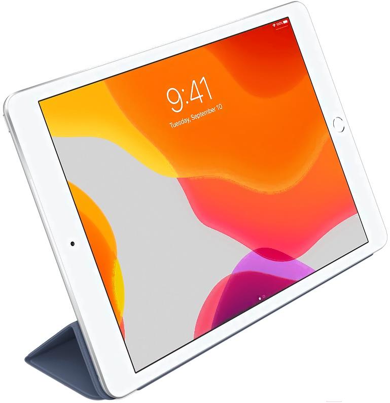 

Чехол для планшета Apple Leather Smart Cover 10.5-inch iPad Pro and iPad Air Alaskan Blue [MX4V2ZM/A], Leather Smart Cover 10.5-inch iPad Pro and iPad Air