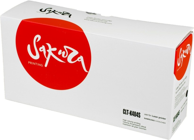 

Картридж для принтера (МФУ) Sakura Printing Совместимый с CLT-K404S [SACLTK404S], Картридж Sakura Printing Совместимый с CLT-K404S SACLTK404S