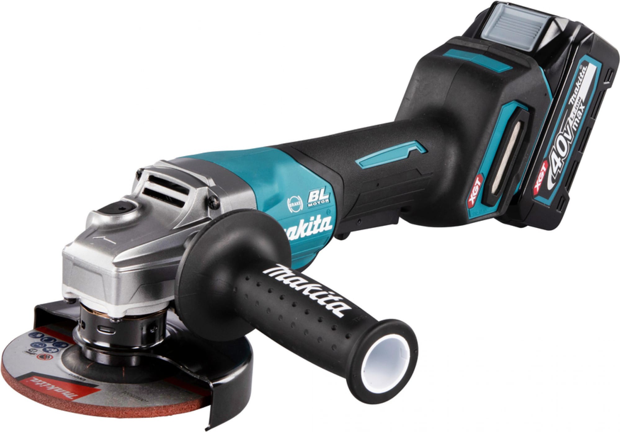 

Угловая шлифмашина Makita GA013GM201 (с 2-мя АКБ)