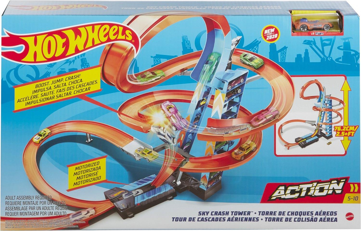 

Игровой набор Hot Wheels Падение с башни [GJM76], Падение с башни