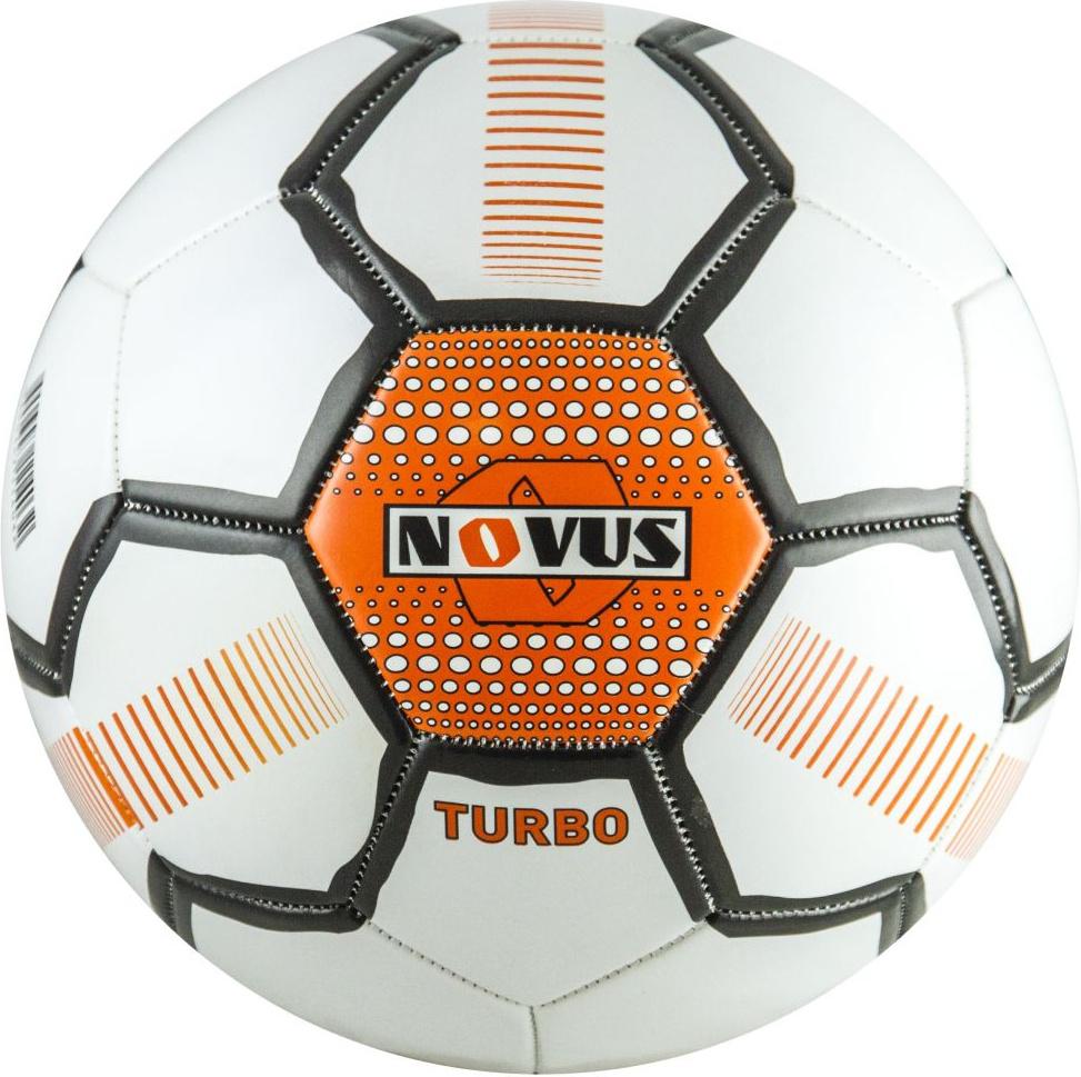 

Футбольный мяч Novus Turbo №3 White/Black/Orange, Turbo №3