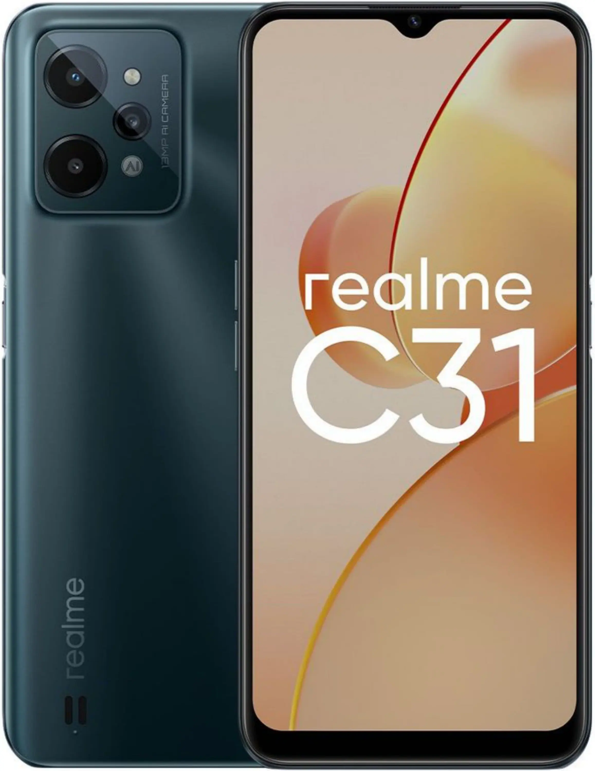 

Смартфон Realme C31 64Gb/4Gb зеленый (6042418)