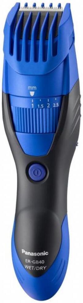 

Машинка для стрижки волос Panasonic ER-GB40, Триммер Panasonic ER-GB40-A520 синий