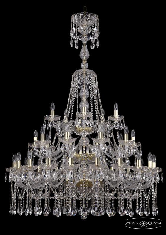 

Подвесная люстра Bohemia Ivele Crystal 1413/20+10+5/400/XL-158/3d/G