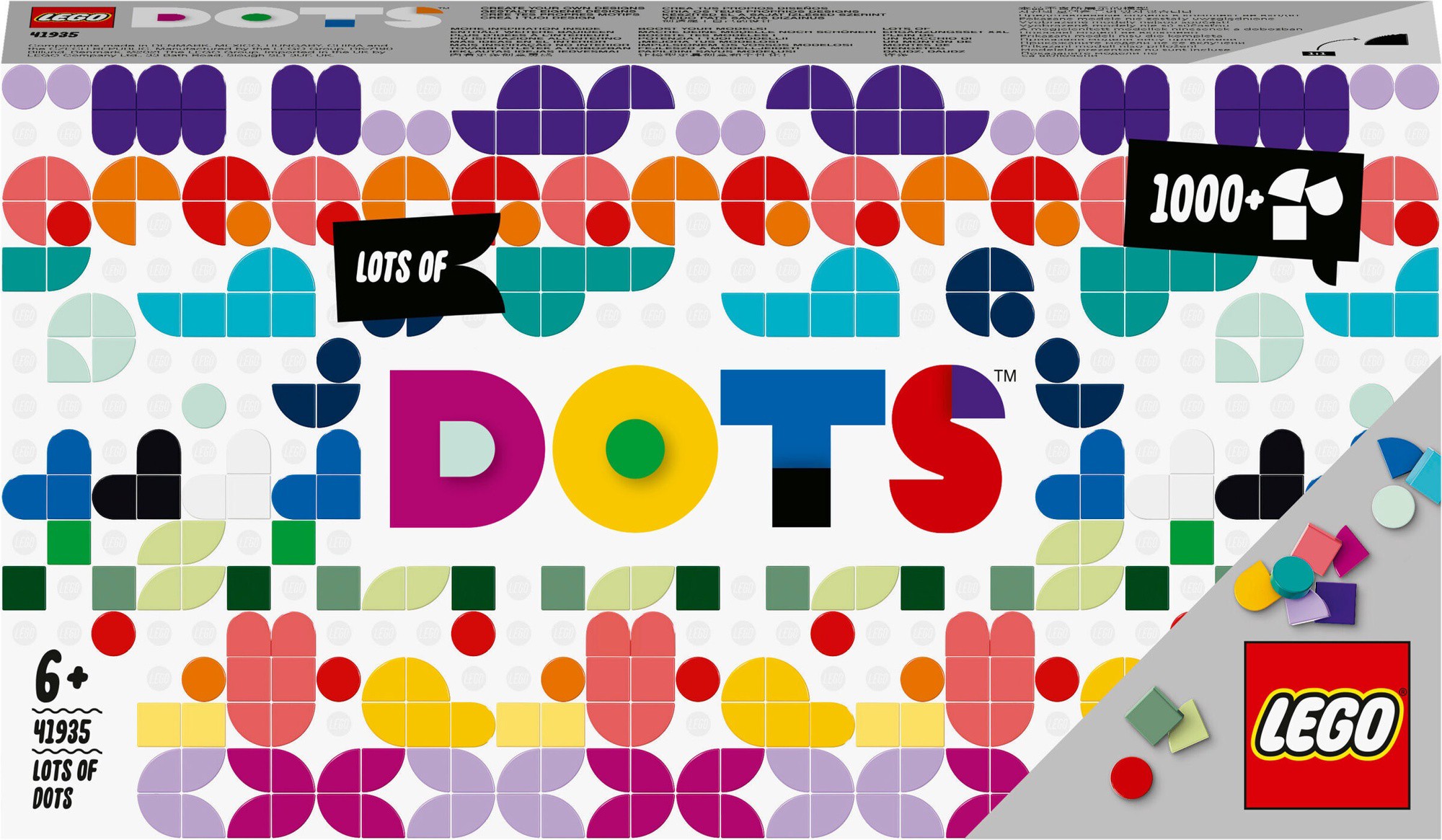 

Конструктор LEGO Dots Большой набор тайлов [41935], Конструктор LEGO Dots Большой набор тайлов 41935