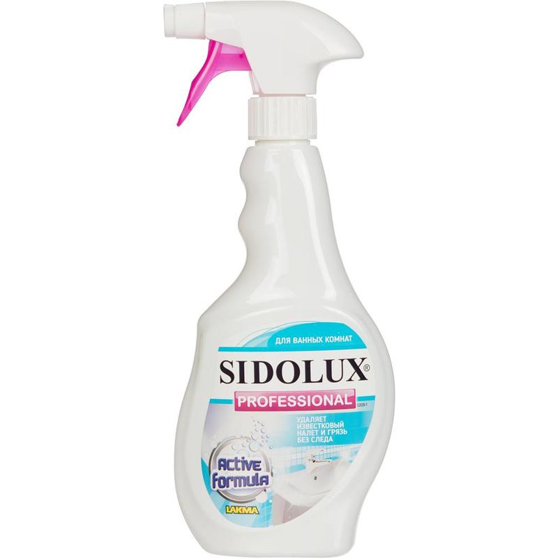

Средство чистящее SIDOLUX Professional для ванной 0.5л, Средство чистящее Professional для ванной 0.5л