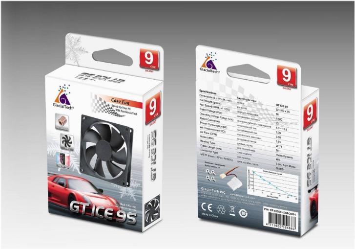 

Система охлаждения GlacialTech GT ICE 9S Silent [CF-9225SHD0AC0001], GT ICE 9S Silent