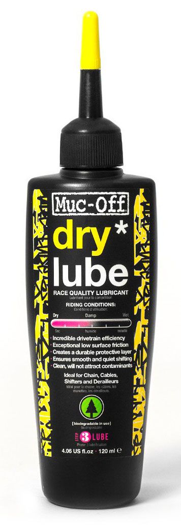 

Смазка и очиститель для велосипеда Muc-Off Смазка Dry Lube 120 мл, Смазка Dry Lube 120 мл