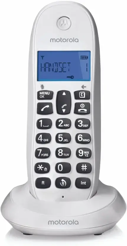 

Радиотелефон Motorola C1001LB+ белый