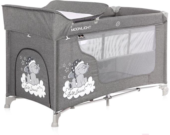 

Детский манеж Lorelli Moonlight 2 Grey Luxe [10080412068], Moonlight 2