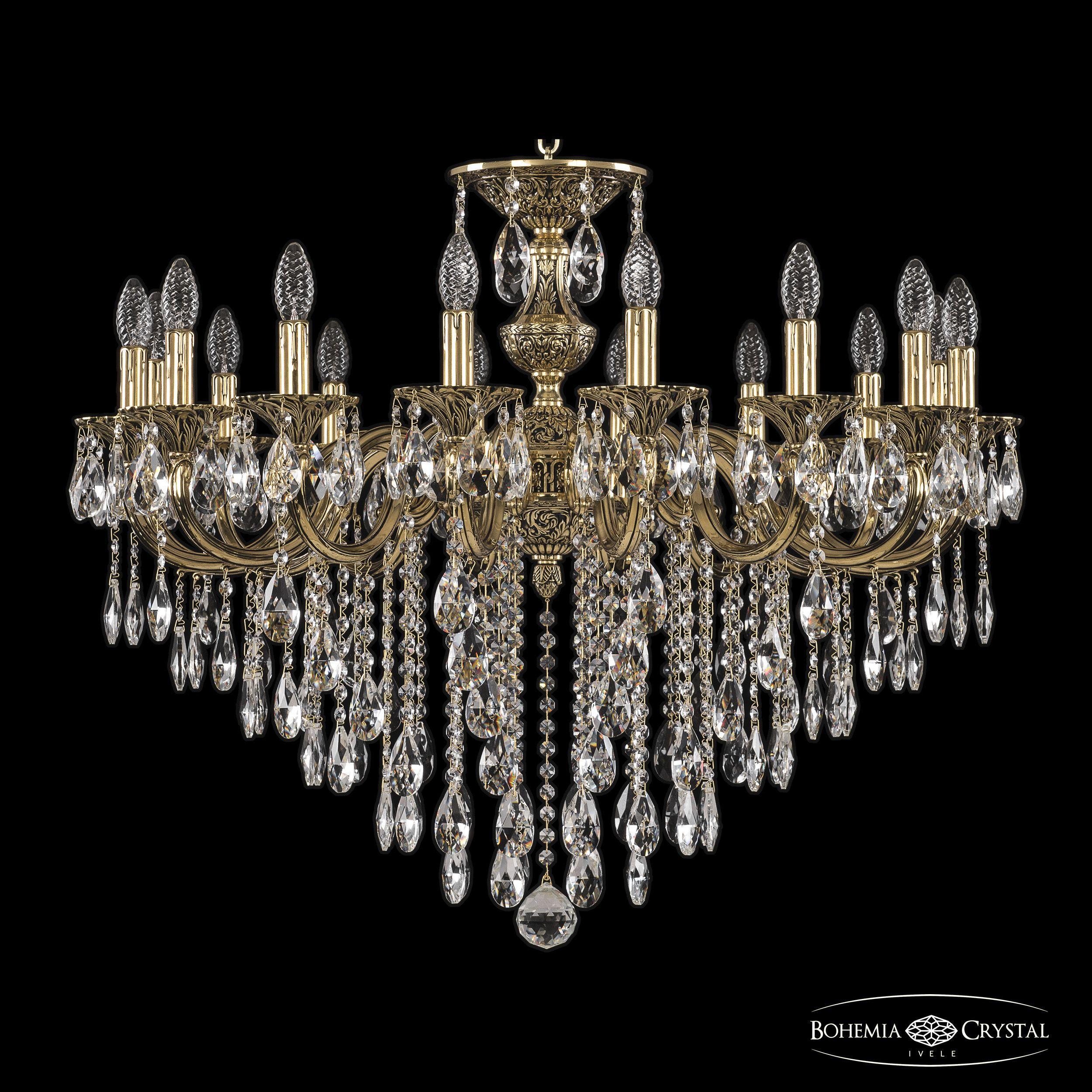 

Подвесная люстра Bohemia Ivele Crystal 72201/16/300 B GB