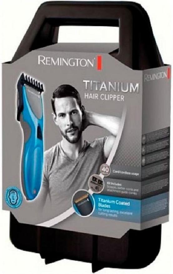 

Машинка для стрижки волос Remington HC335, Машинка для стрижки волос Remington HC335 43193560710 синий/черный