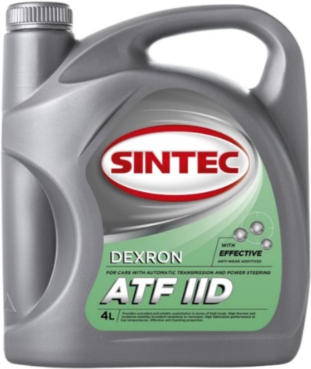 

Трансмиссионное масло Sintec ATF IID 4л (900260)