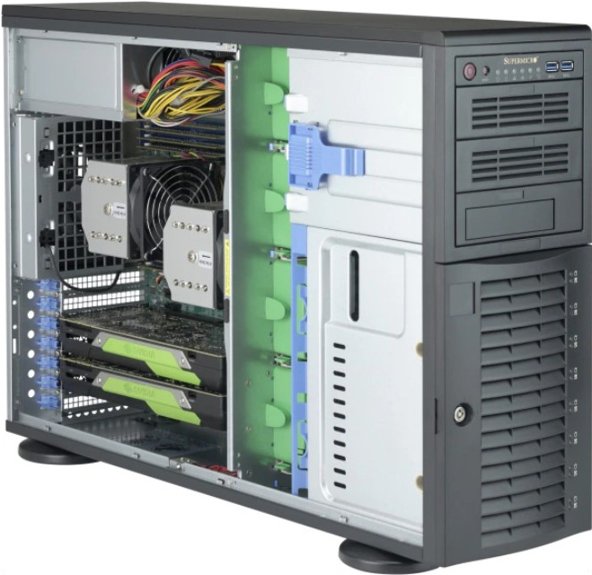 

Корпус для компьютера Supermicro CSE-743AC-1K26B-SQ