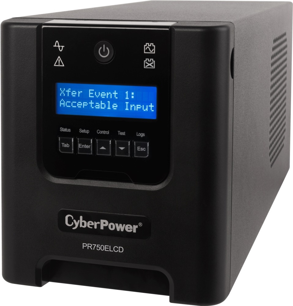 

Источник бесперебойного питания CyberPower PR750ELCD [1PE-0000331-00G], Источник бесперебойного питания CyberPower PR750ELCD 1PE-0000331-00G
