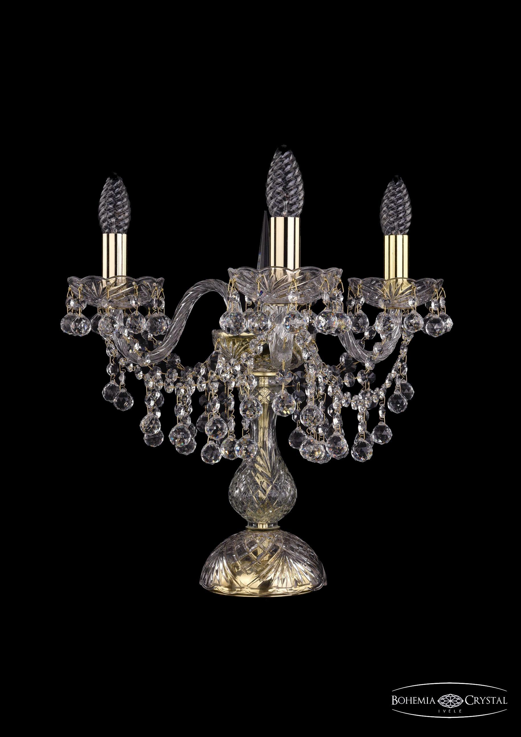 

Подвесная люстра Bohemia Ivele Crystal 1409L/3/141-39/G, Настольная лампа Bohemia Ivele Crystal 1409L/3/141-39/G