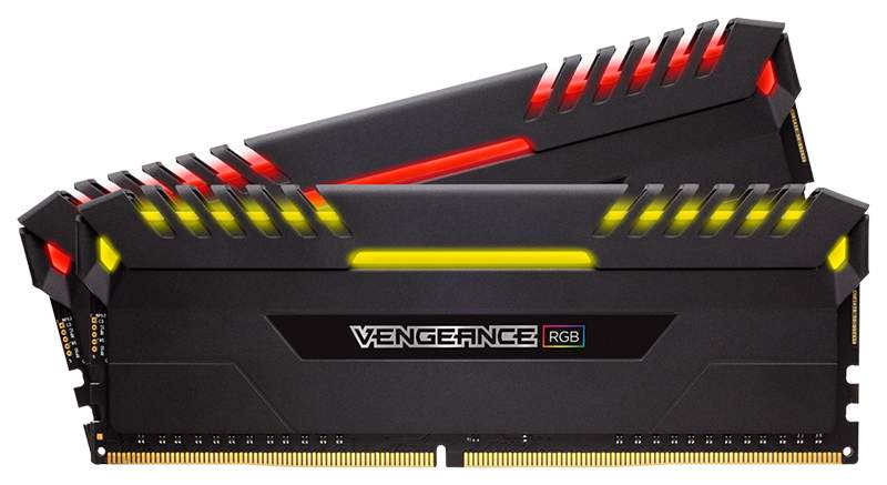 

Оперативная память Corsair Vengeance RGB 32GB DDR IV KiTof2 PC-24000 [CMR32GX4M2D3000C16], Vengeance RGB 32GB DDR IV KiTof2 PC-24000