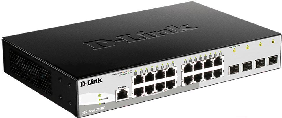 

Коммутатор D-Link DGS-1210-20/ME/B1A, Коммутатор D-Link DGS-1210-20/ME/B1