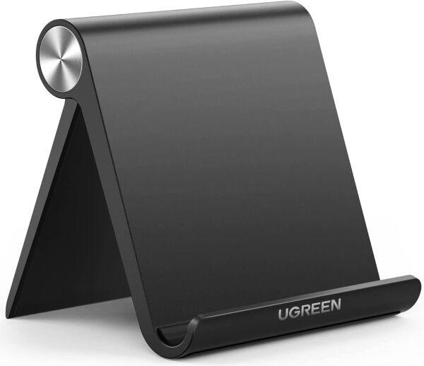 

Подставка для планшета Ugreen LP115-50748 Black [50748], UGREEN Multi-Angle Adjustable Portable Stand for iPad LP115 (Black) (50748)
