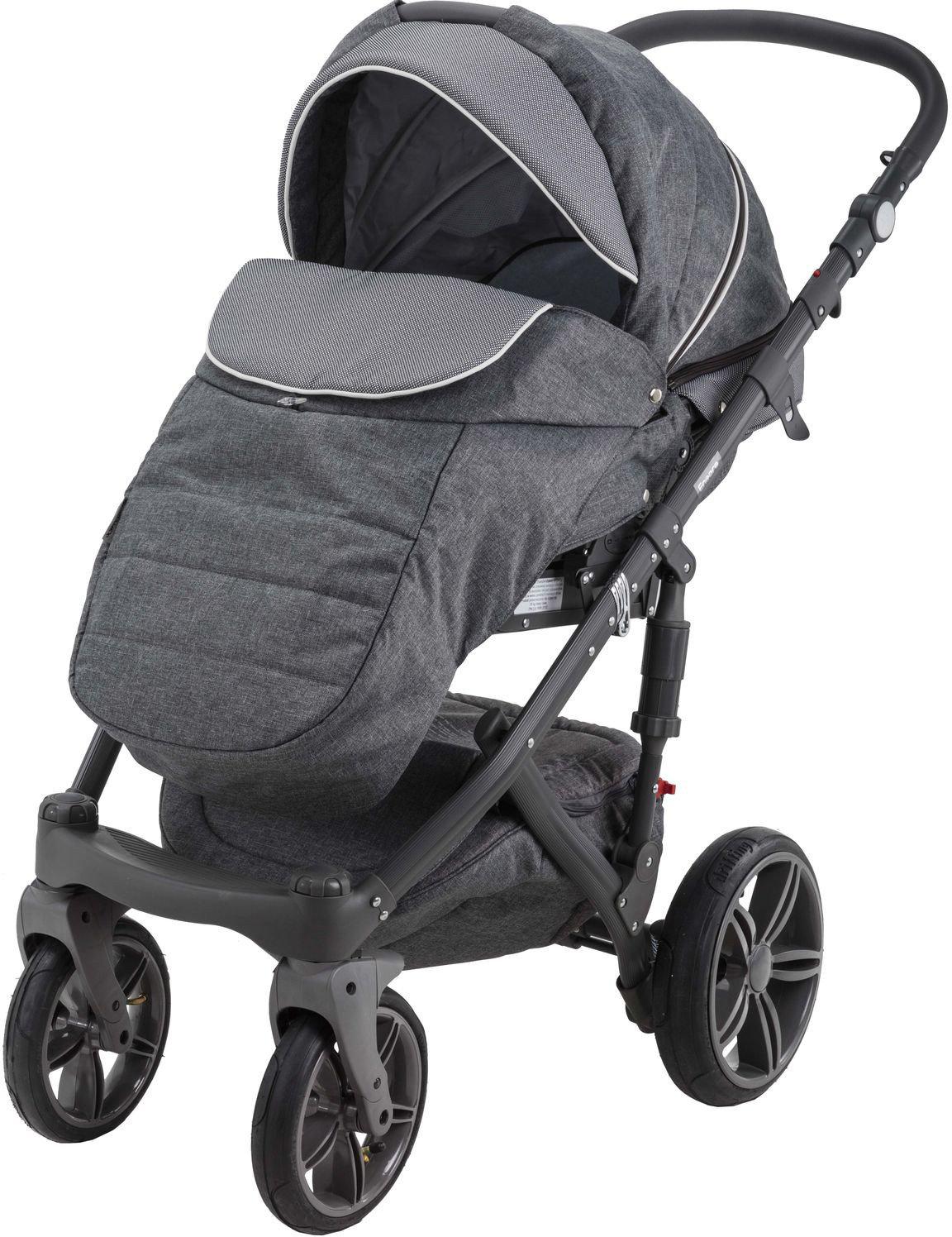 

Детская коляска Adamex Avanti Deluxe 2 в 1 X22 коричневый/молочный