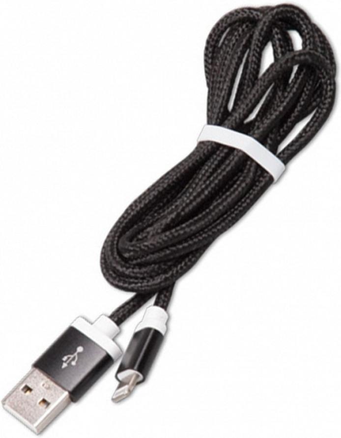 

Кабель (адаптер, разветвитель) Ritmix Lightning 8pin-USB для синхронизации/зарядки, 1.5м, ткан. опл., мет. коннекторы Black [RCC-321], Lightning 8pin-USB для синхронизации/зарядки, 1.5м, ткан. опл., мет. коннекторы