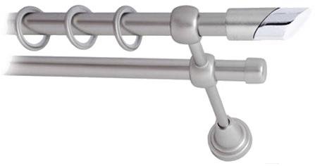 

Карниз Lm Decor Луна 056 2р гладкий 3м сатин, Луна 056 2р гладкий 16мм 3.0м
