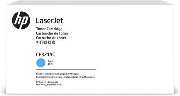 

Картридж лазерный HP 653A голубой (CF321AC)