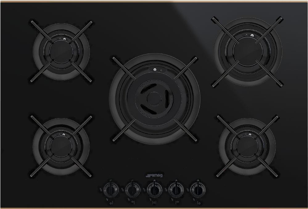 

Варочная панель Smeg PV675CNR, Варочная панель Smeg PV675CNR Black