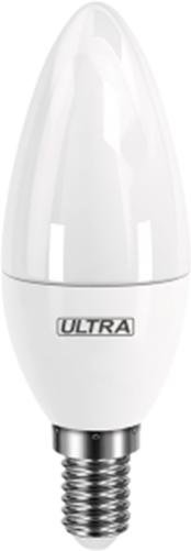 

Светодиодная лампа Ultra LED C37 E14 5 Вт 4000 К [LEDC375WE144000K], Светодиодная лампа Ultra LED С37 E14 5 Вт 4000К