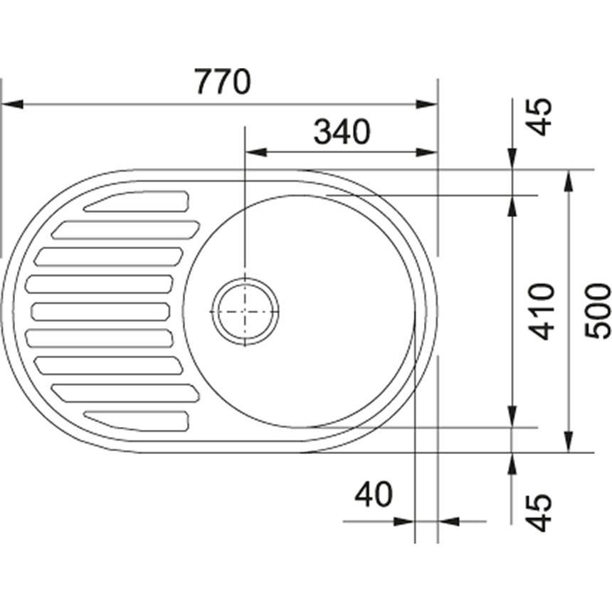 

Кухонная мойка Franke PML 611 3.5,обор.,б/отв.,б/в [101.0009.497], Кухонная мойка Franke PML 611
