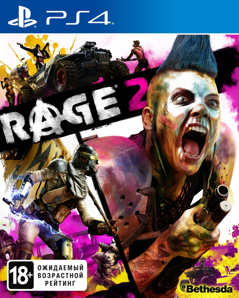 

Игра для приставки Playstation PS4 Bethesda Softworks Rage 2 RU Version (5055856420200)