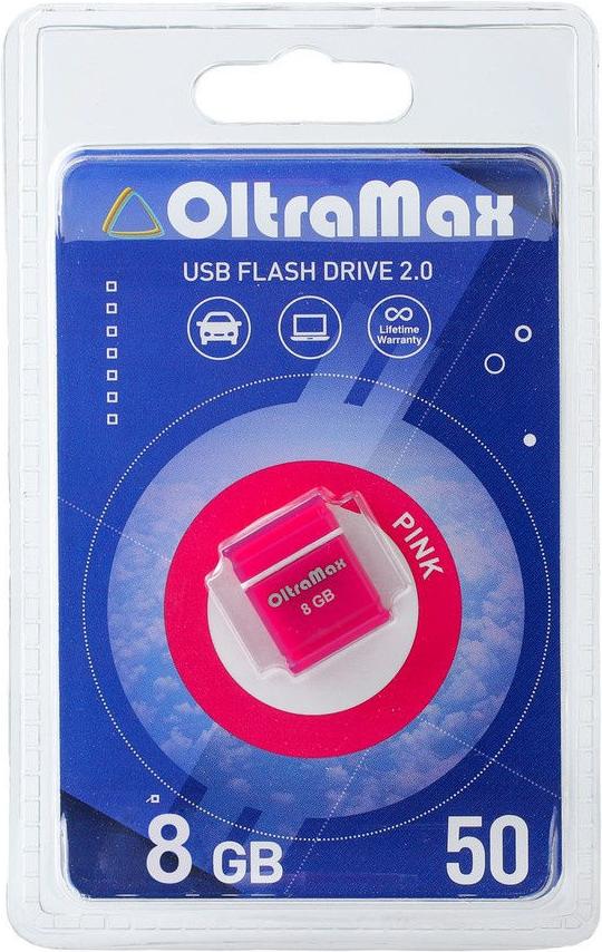 

Usb flash Oltramax OM-8GB-50 Pink, OM-8GB-50