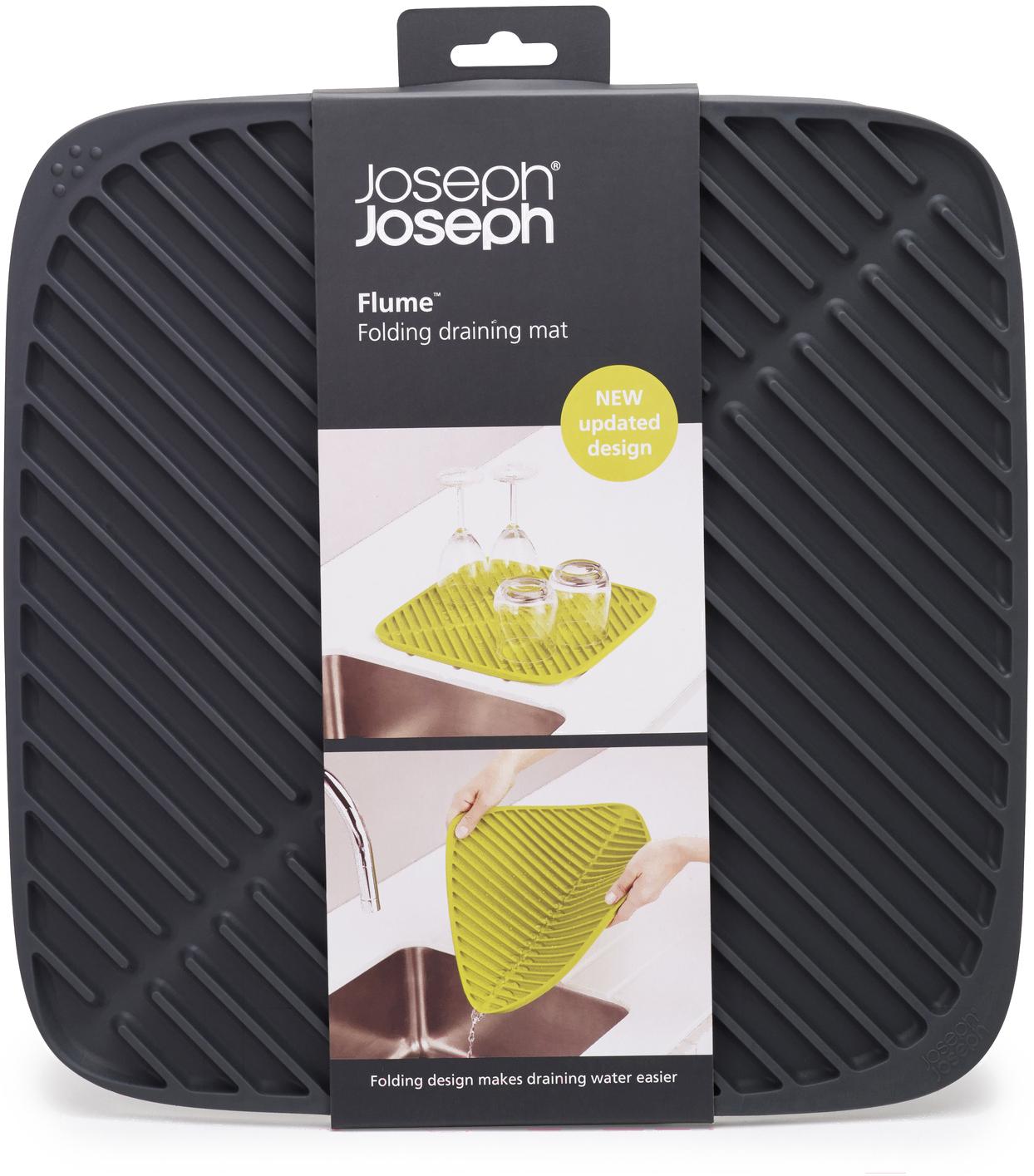 

Коврик для ванной Joseph Joseph Flume малый серый [85087], Коврик для ванной Joseph Joseph Flume малый 85087 серый
