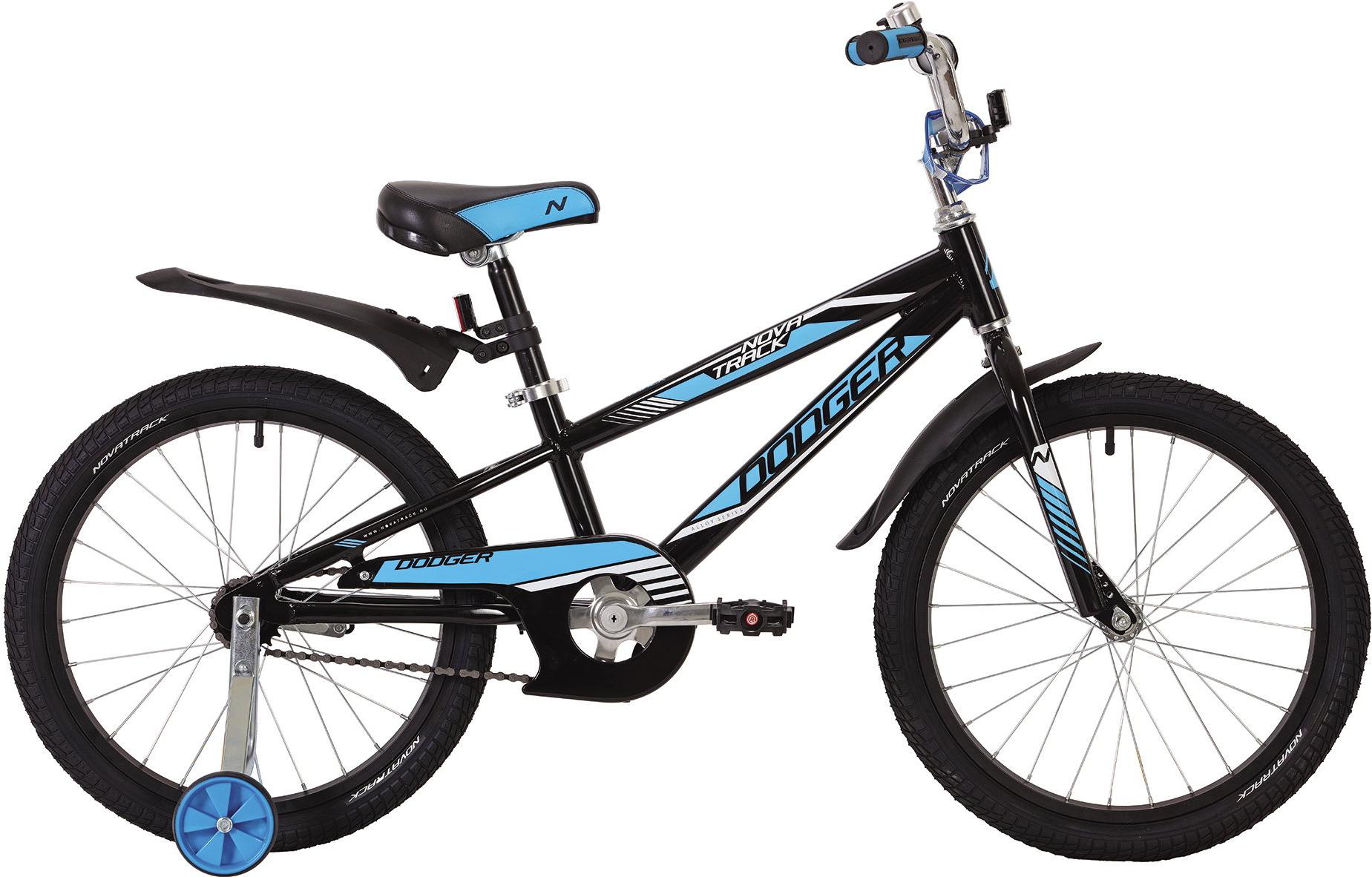 

Велосипед детский Novatrack Dodger 20'' черный [205ADODGER.BK9], Dodger 20"