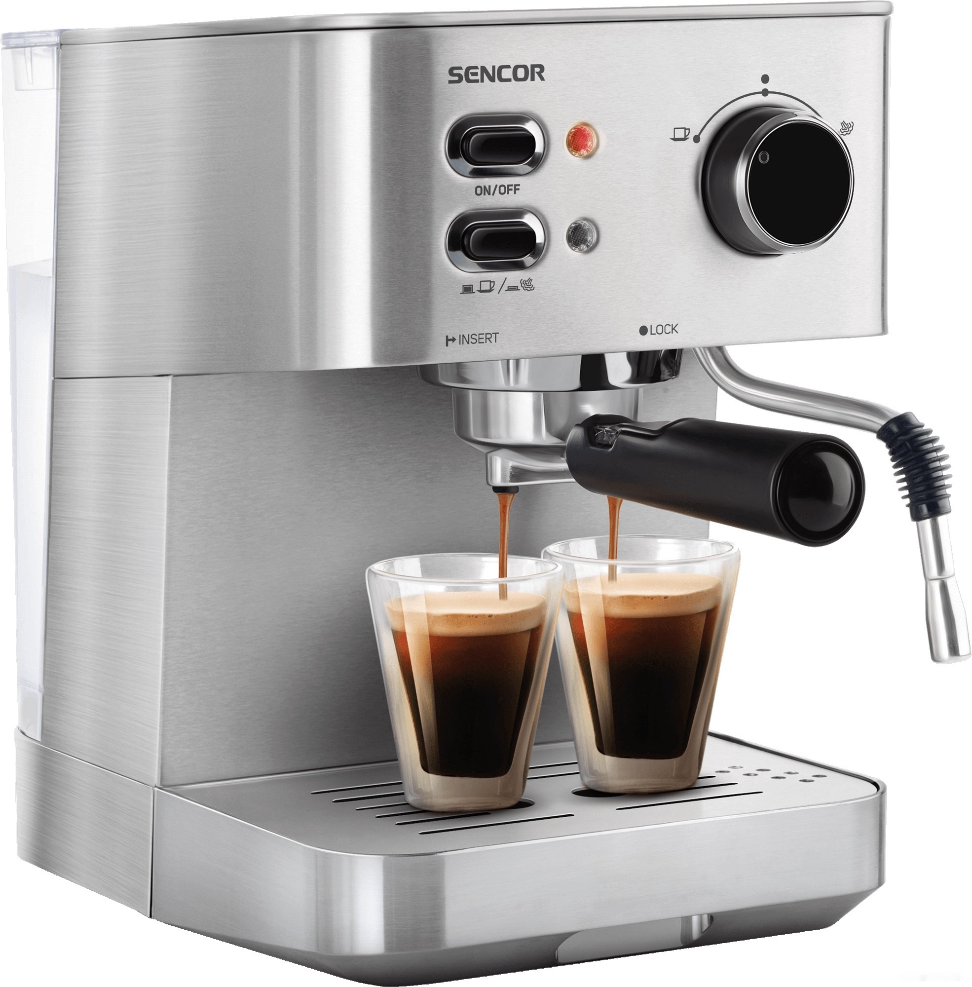 

Кофеварка Sencor SES 4010SS