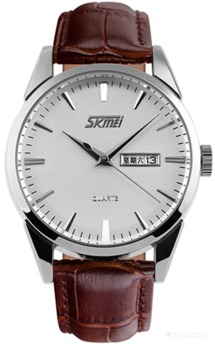 

Наручные часы Skmei 9073-3 белый/серебристый, 9073-3