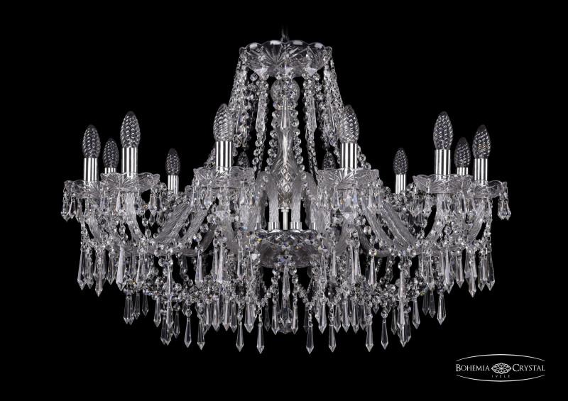 

Подвесная люстра Bohemia Ivele Crystal 1403/12/300/Ni
