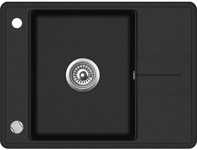 

Кухонная мойка Aquasanita Bella SQB102AW (black metallic 601)