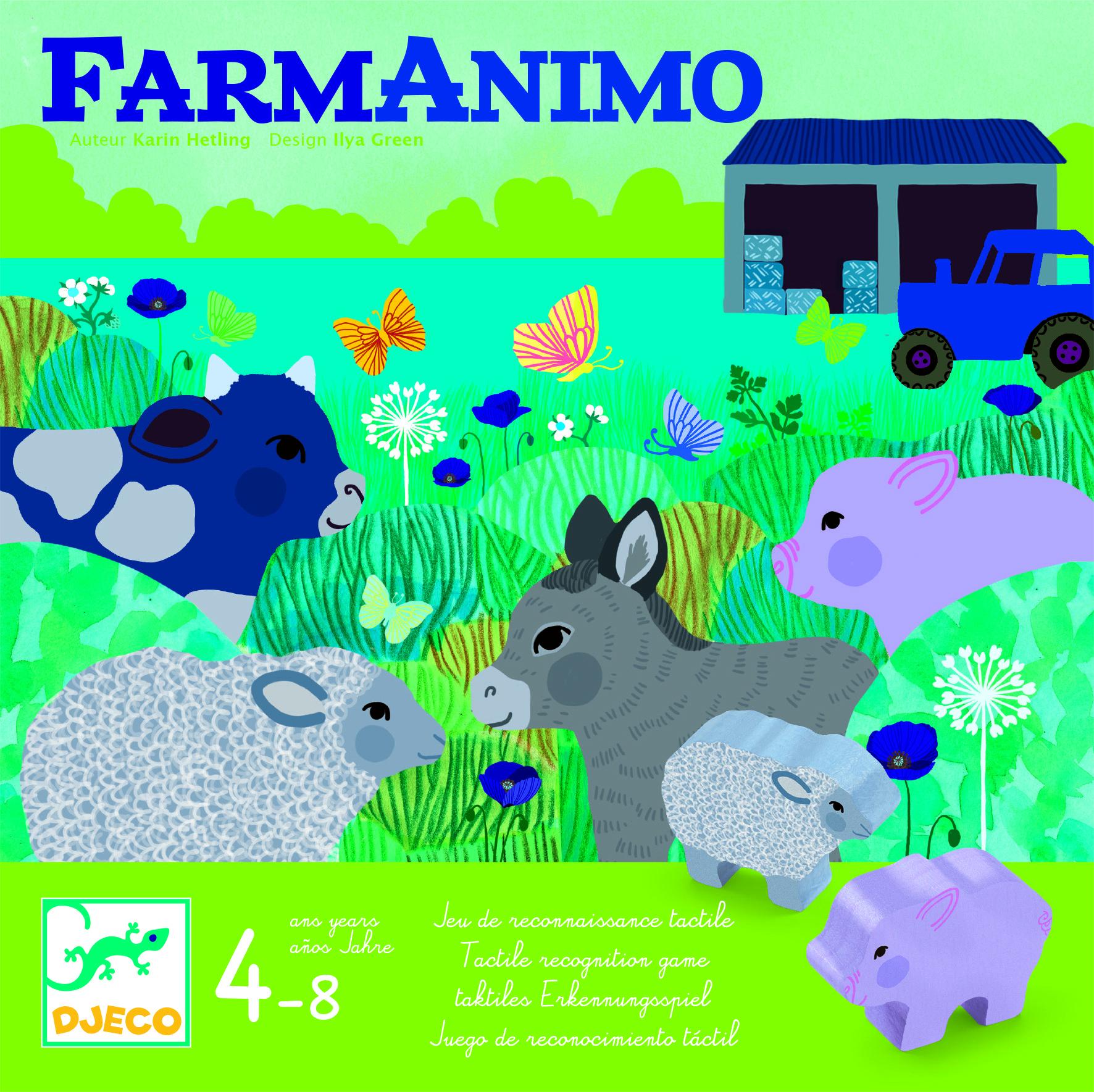 

Настольная игра Djeco ФармАнимо [08483], ФармАнимо