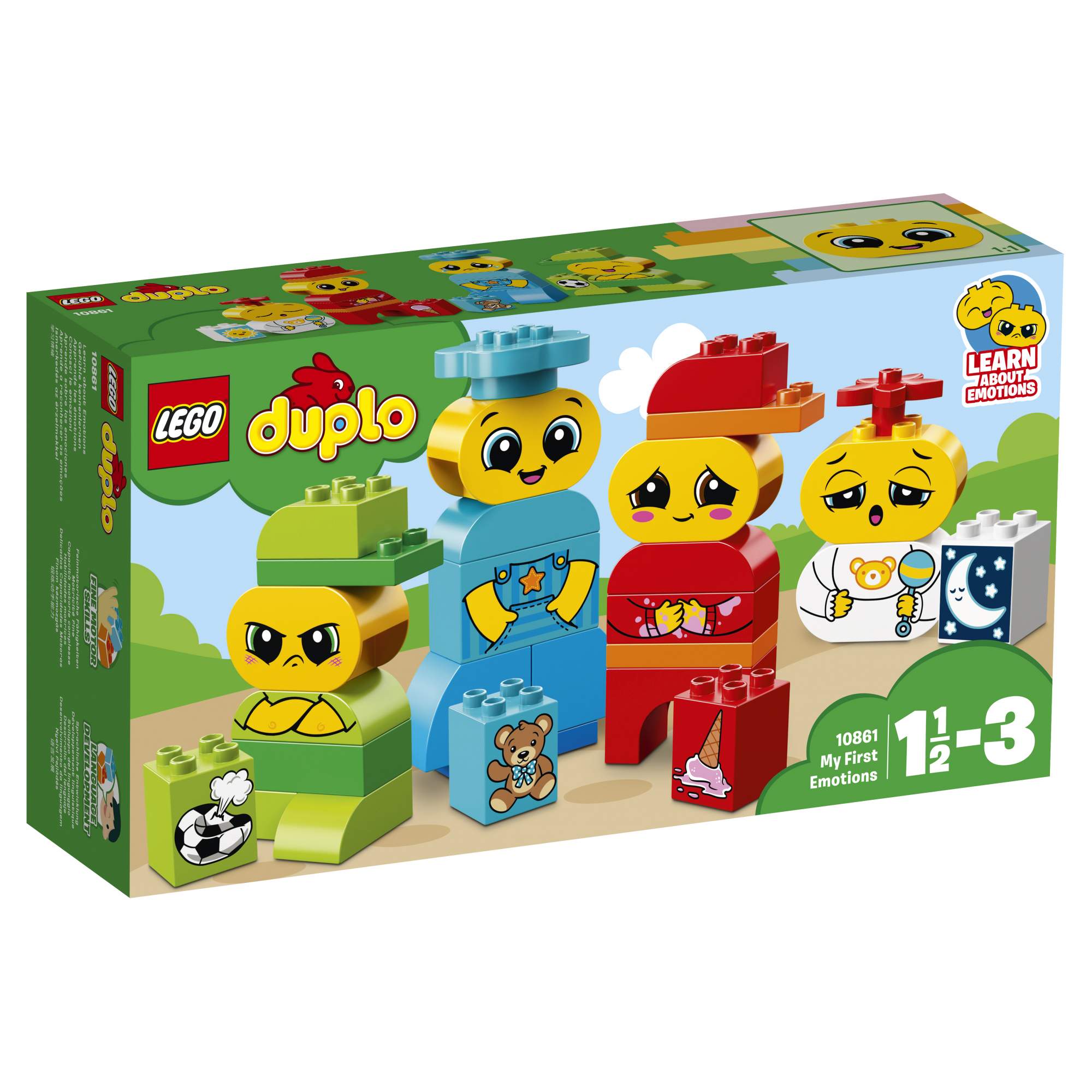 

Конструктор LEGO DUPLO Мои первые эмоции [10861], DUPLO Мои первые эмоции