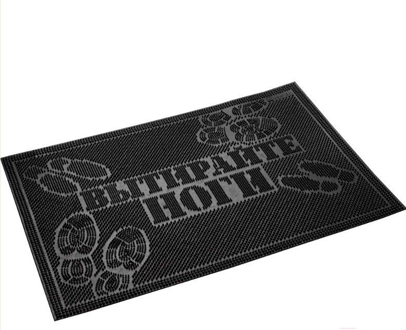 

Коврик грязезащитный VORTEX Вытирайте ноги 40x60/ 20013 (черный), Вытирайте ноги 40x60