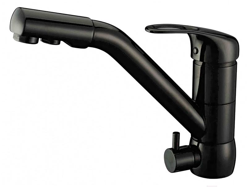 

Смеситель ZorG ZR 400 KF-12 Black, ZR 400 KF-12